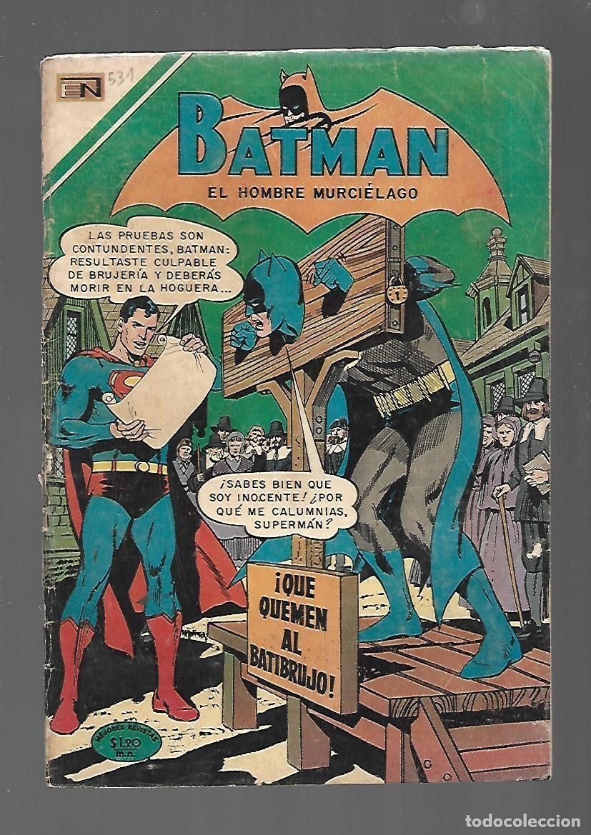 Tebeos: Batman, 531, 1970, Novaro, buen estado