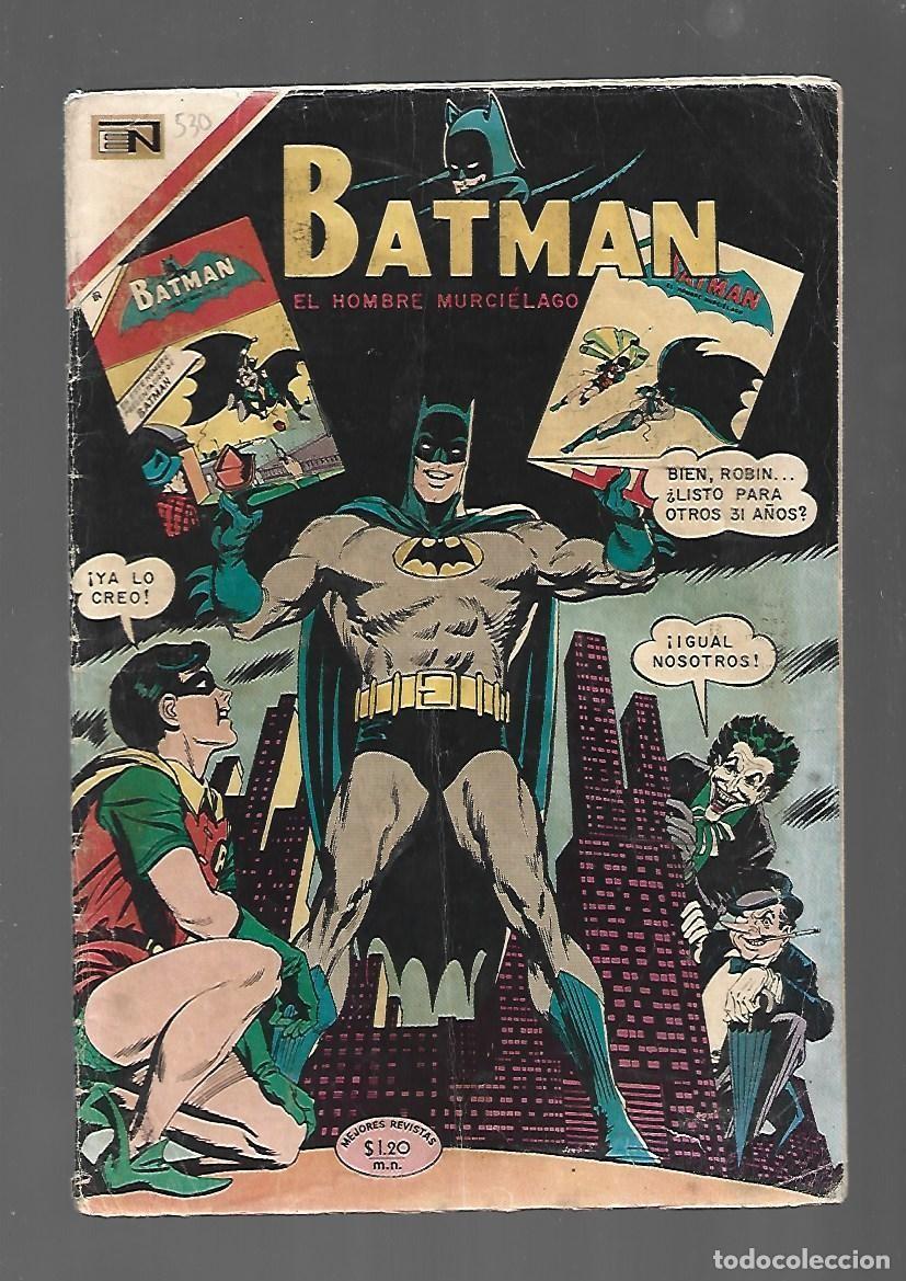 Tebeos: Batman, 530, 1970, Novaro, buen estado