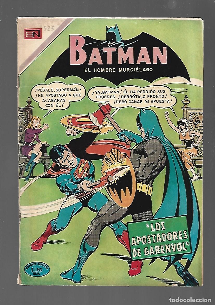 Tebeos: Batman, 525: los apostadores de Garenvol, 1970, Novaro, buen estado