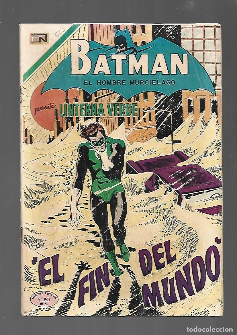 Tebeos: Batman, 523, Flash: el fin del mundo, 1970, Novaro, buen estado
