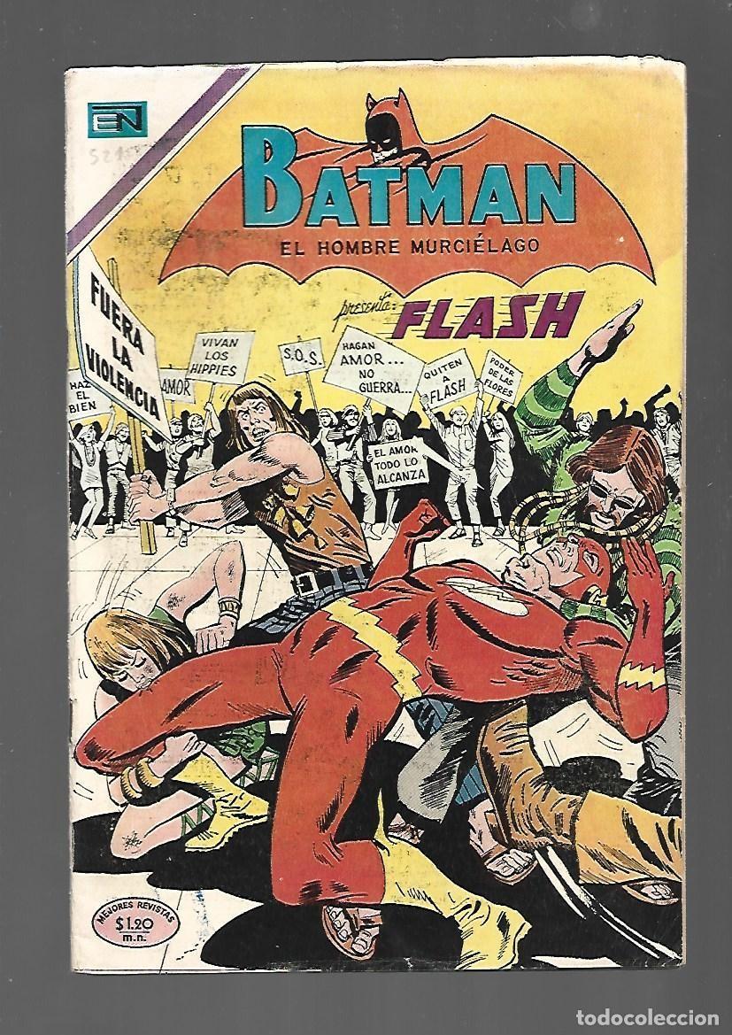 Tebeos: Batman, 521, Flash, 1970, Novaro, buen estado