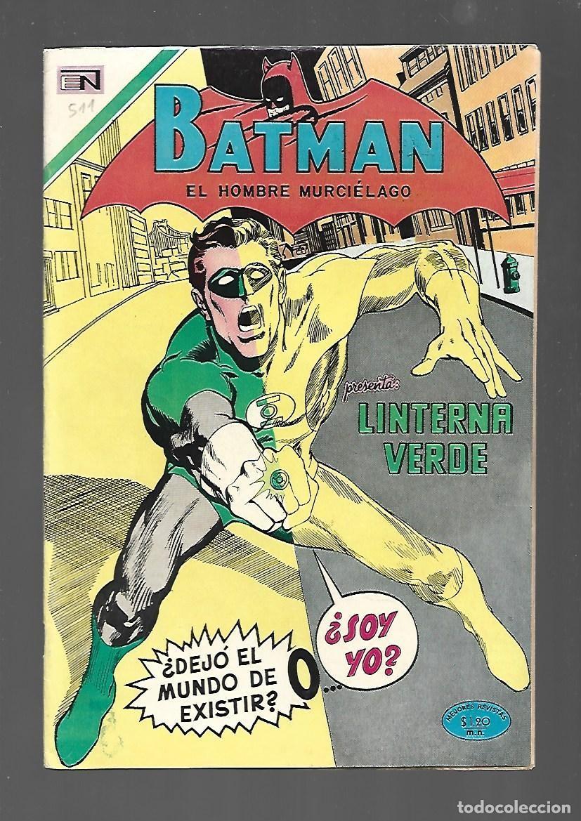 Tebeos: Batman, 511, Linterna Verde, 1969, Novaro, buen estado