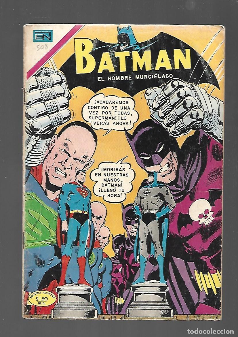 Tebeos: Batman, 508, 1969, Novaro, buen estado