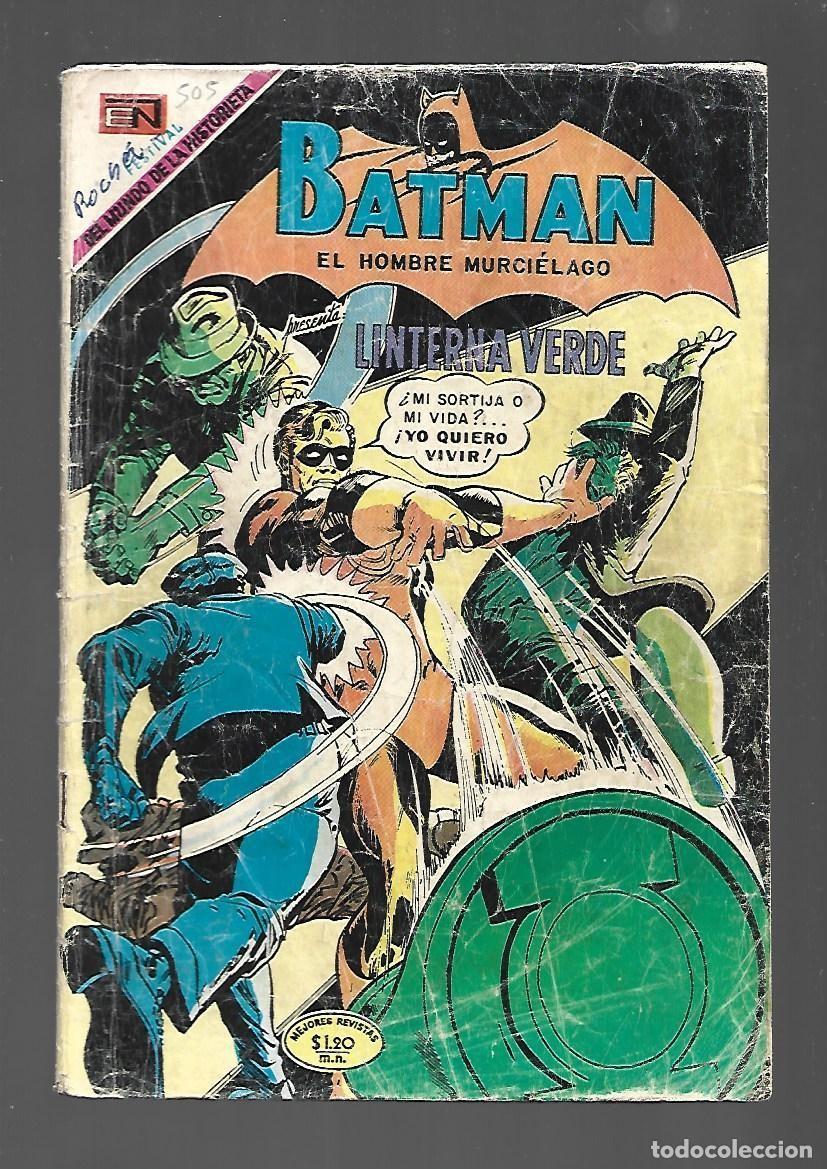 Tebeos: Batman, 505: Linterna verde, 1969, Novaro, buen estado