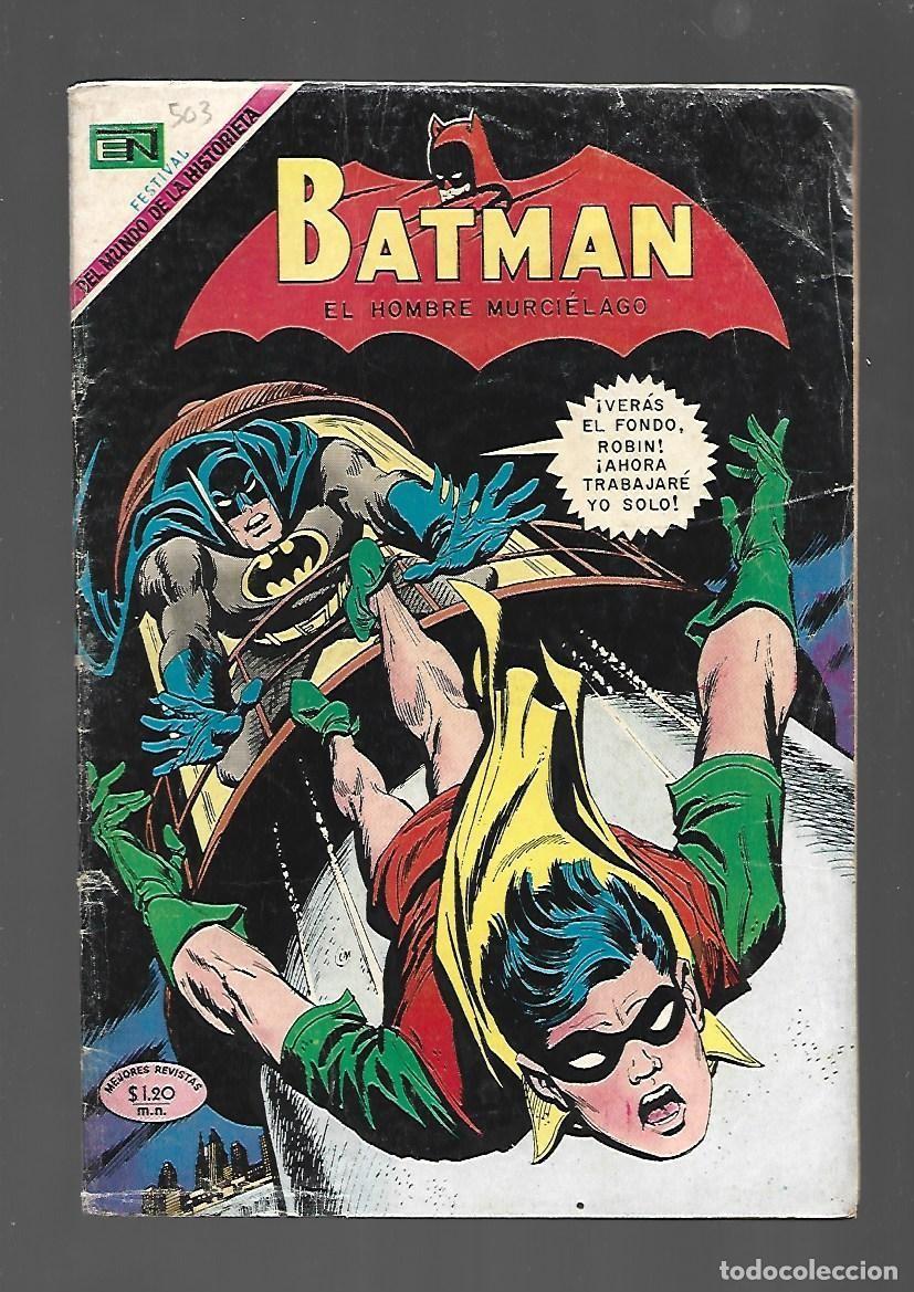 Tebeos: Batman, 503, 1969, Novaro, buen estado