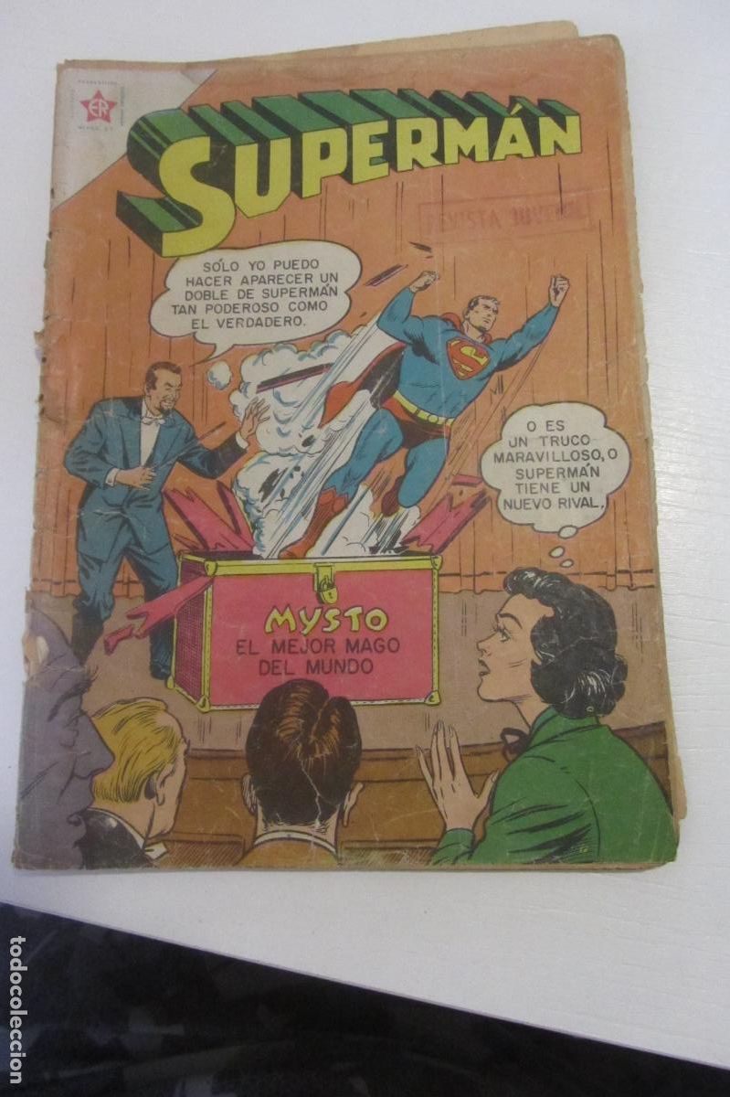 Tebeos: SUPERMAN A&Ntilde;O VII. N&ordm; 128. EDICIONES RECREATIVAS. EDITORIAL NOVARO 1958. arx183