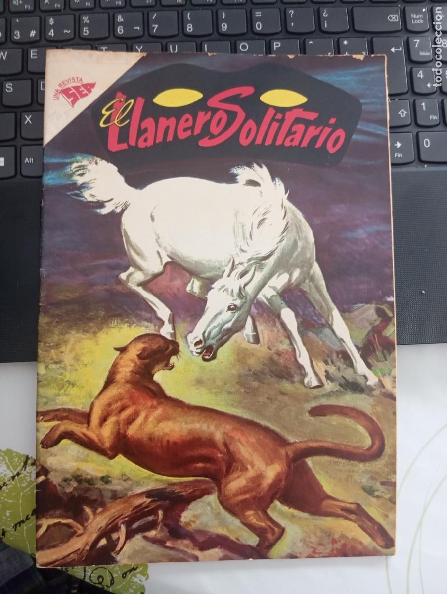 Tebeos: EL LLANERO SOLITARIO 105 NOVARO CASI PERFECTO ESTADO A&Ntilde;O 1961