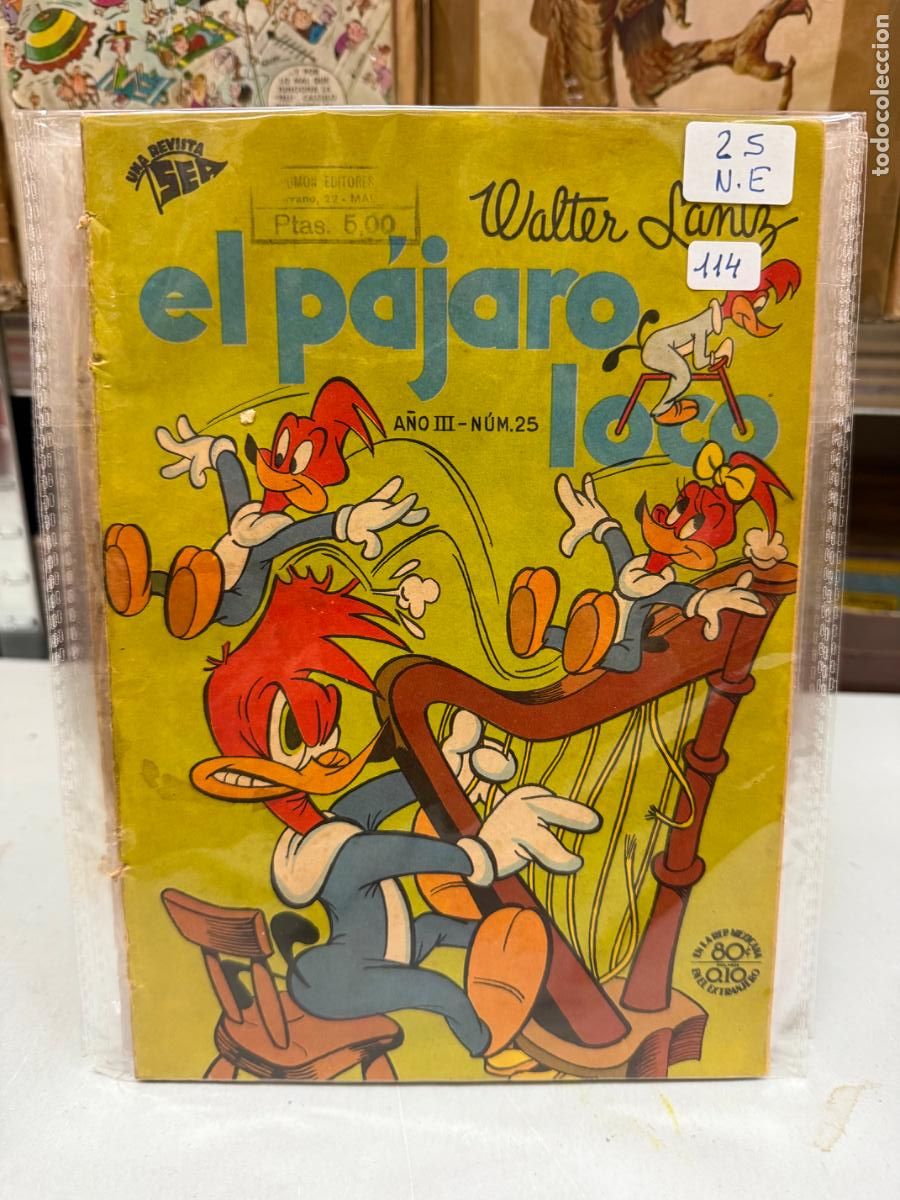 Livros de Banda Desenhada: EL PAJARO LOCO EDITORIAL NOVARO NUMERO 25