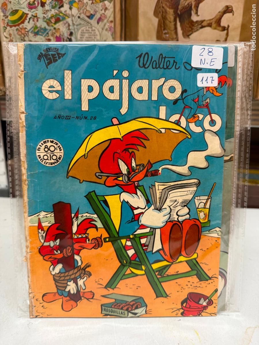 Tebeos: EL PAJARO LOCO EDITORIAL NOVARO NUMERO 28