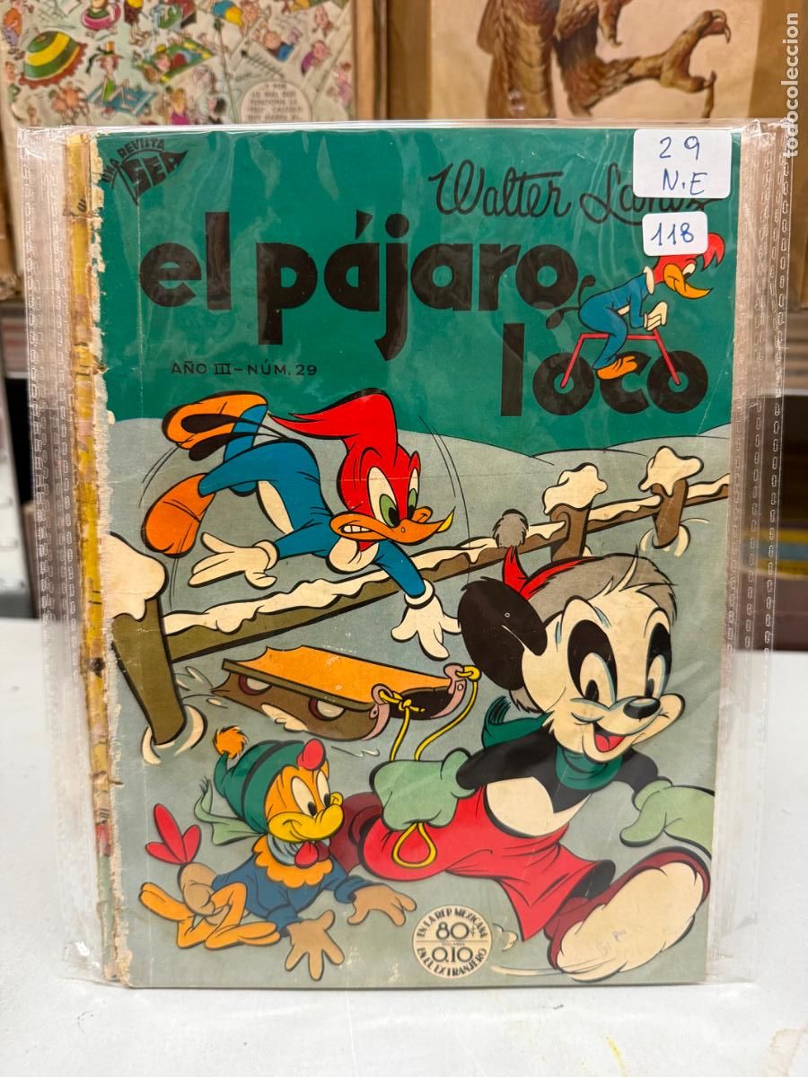 Tebeos: EL PAJARO LOCO EDITORIAL NOVARO NUMERO 29