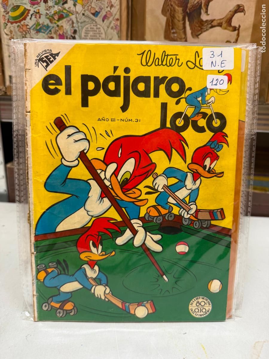 Tebeos: EL PAJARO LOCO EDITORIAL NOVARO NUMERO 31