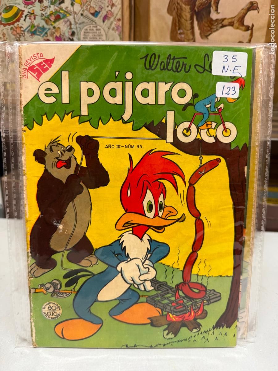 Tebeos: EL PAJARO LOCO EDITORIAL NOVARO NUMERO 35