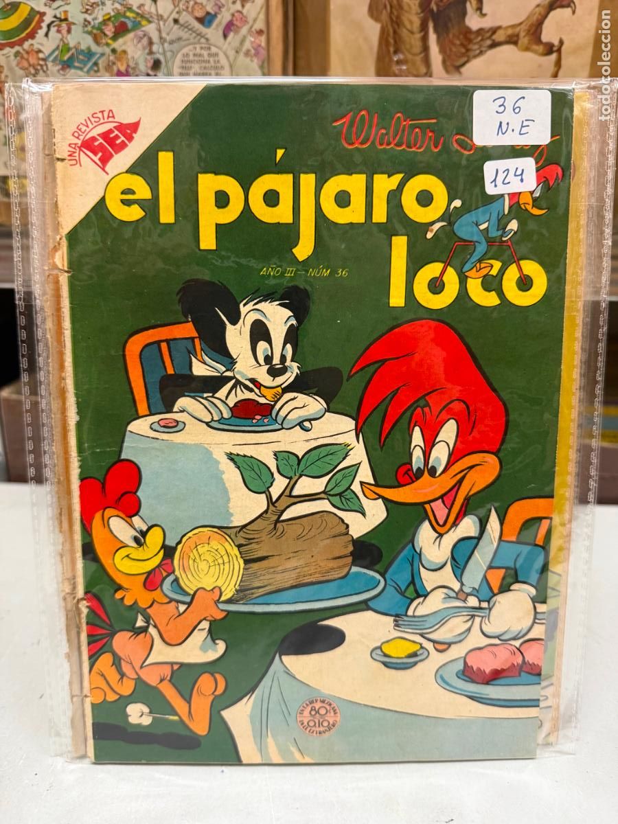 Tebeos: EL PAJARO LOCO EDITORIAL NOVARO NUMERO 36