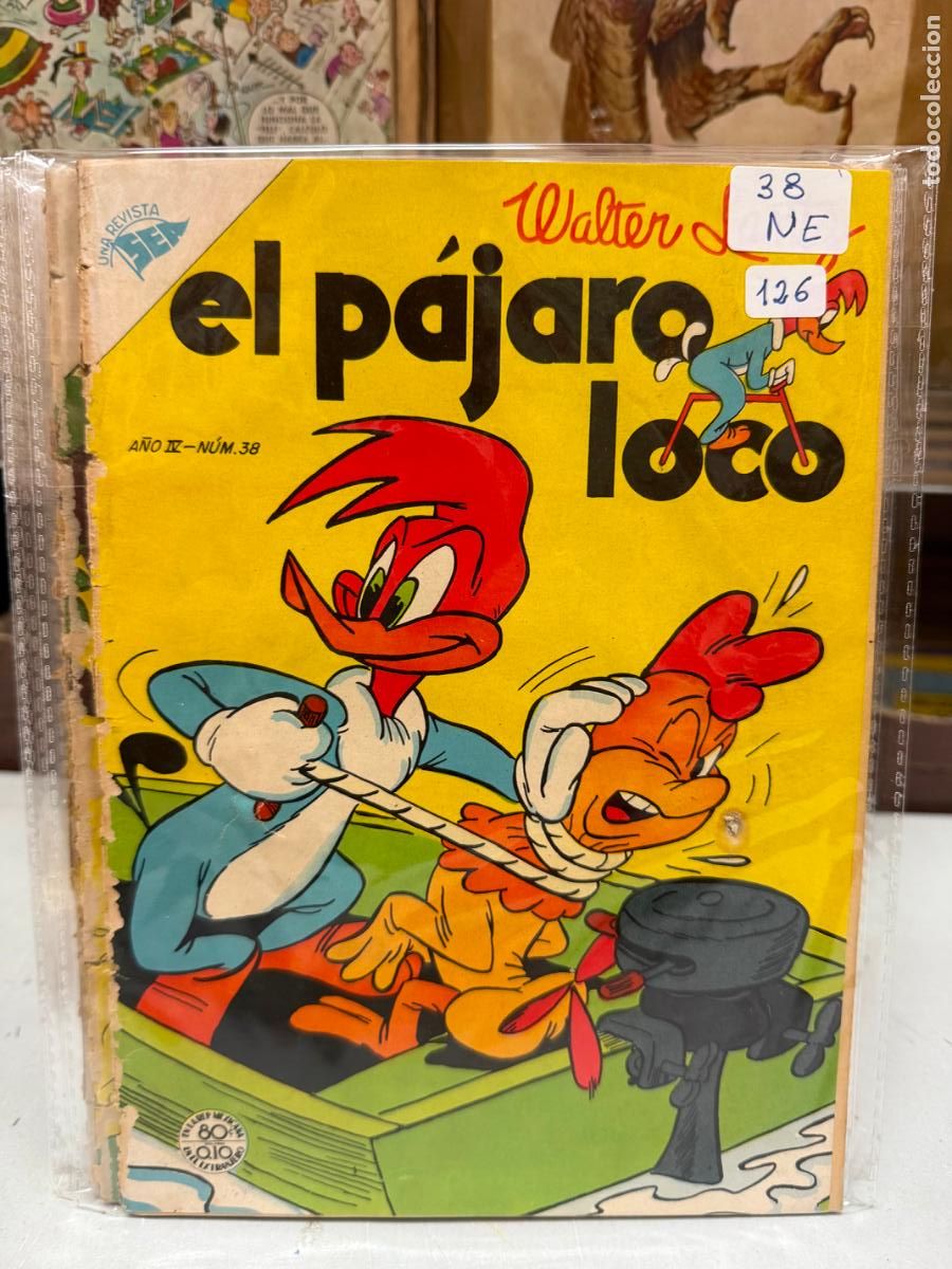 Tebeos: EL PAJARO LOCO EDITORIAL NOVARO NUMERO 38