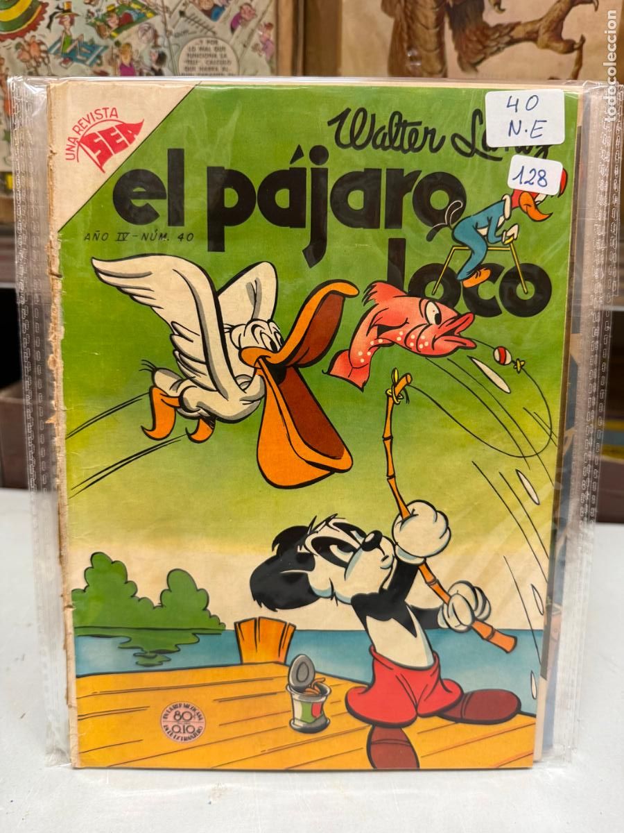 Tebeos: EL PAJARO LOCO EDITORIAL NOVARO NUMERO 40