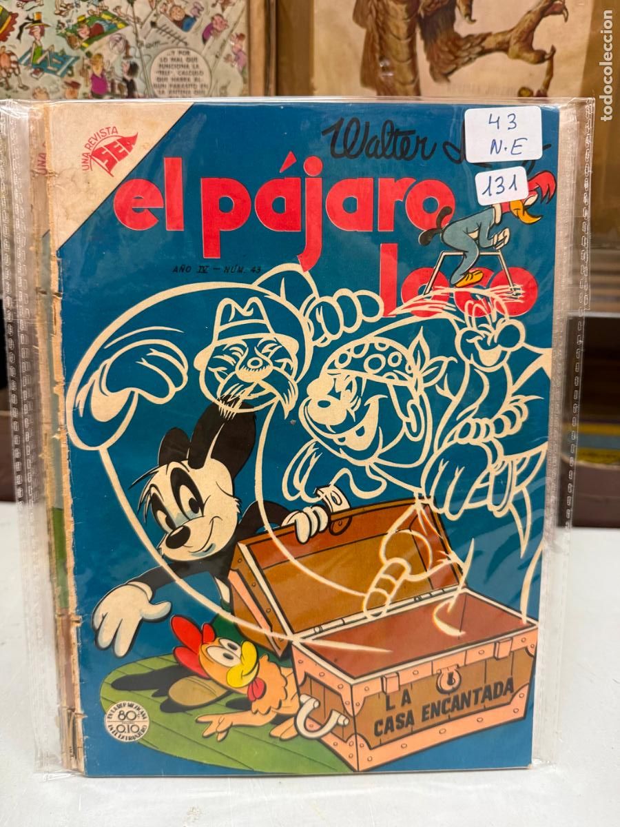 Tebeos: EL PAJARO LOCO EDITORIAL NOVARO NUMERO 43