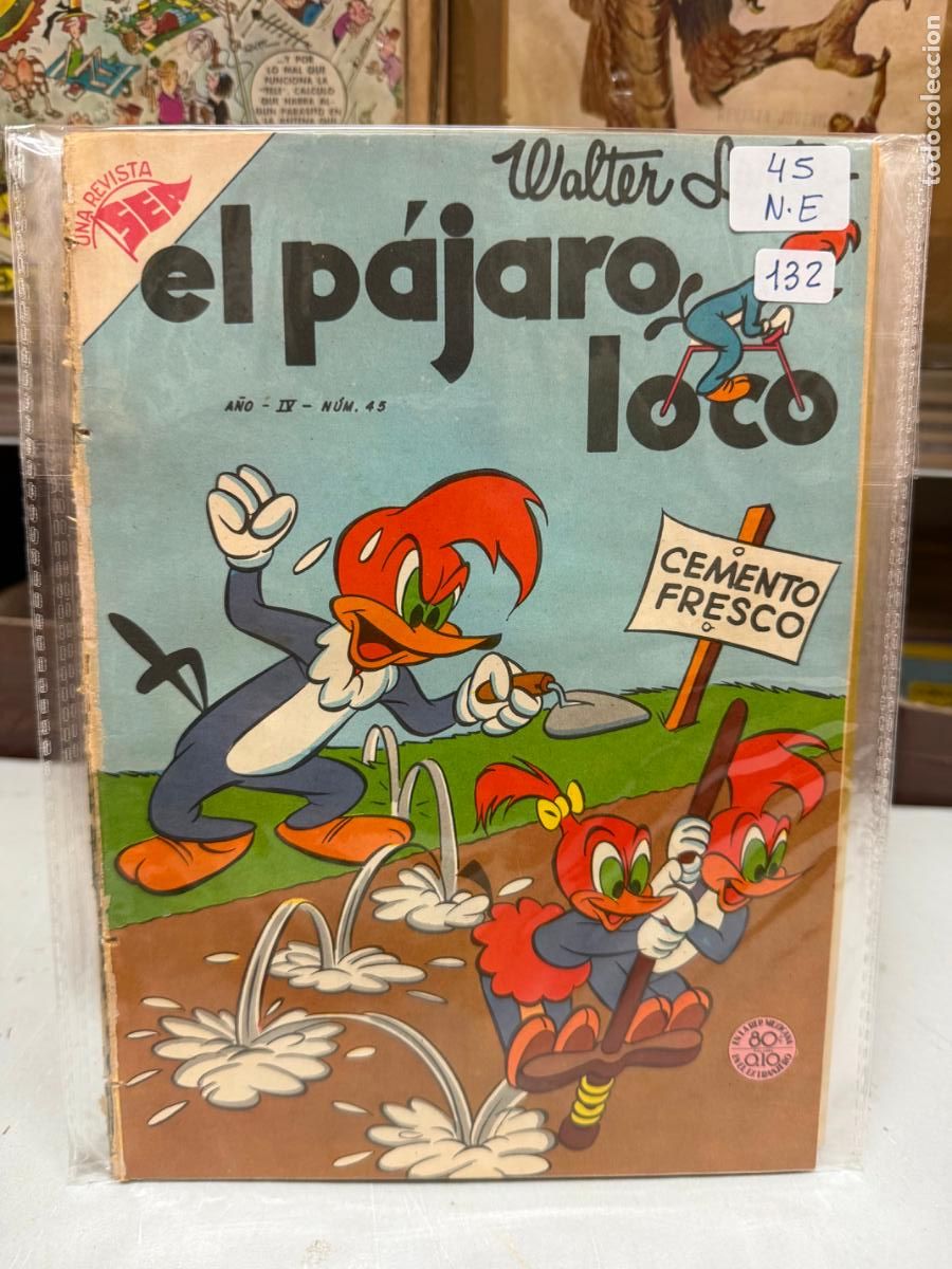 Tebeos: EL PAJARO LOCO EDITORIAL NOVARO NUMERO 45