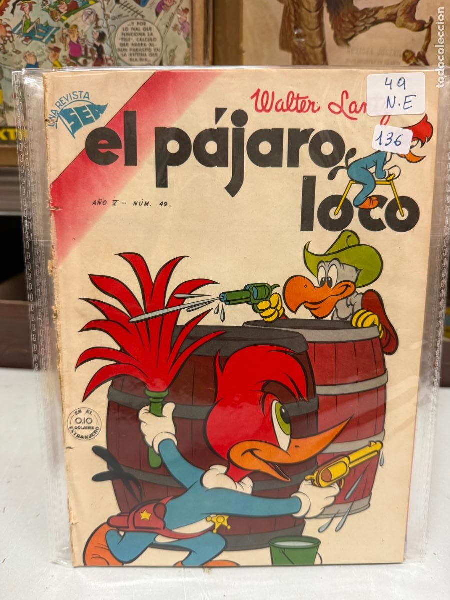 Tebeos: EL PAJARO LOCO EDITORIAL NOVARO NUMERO 49