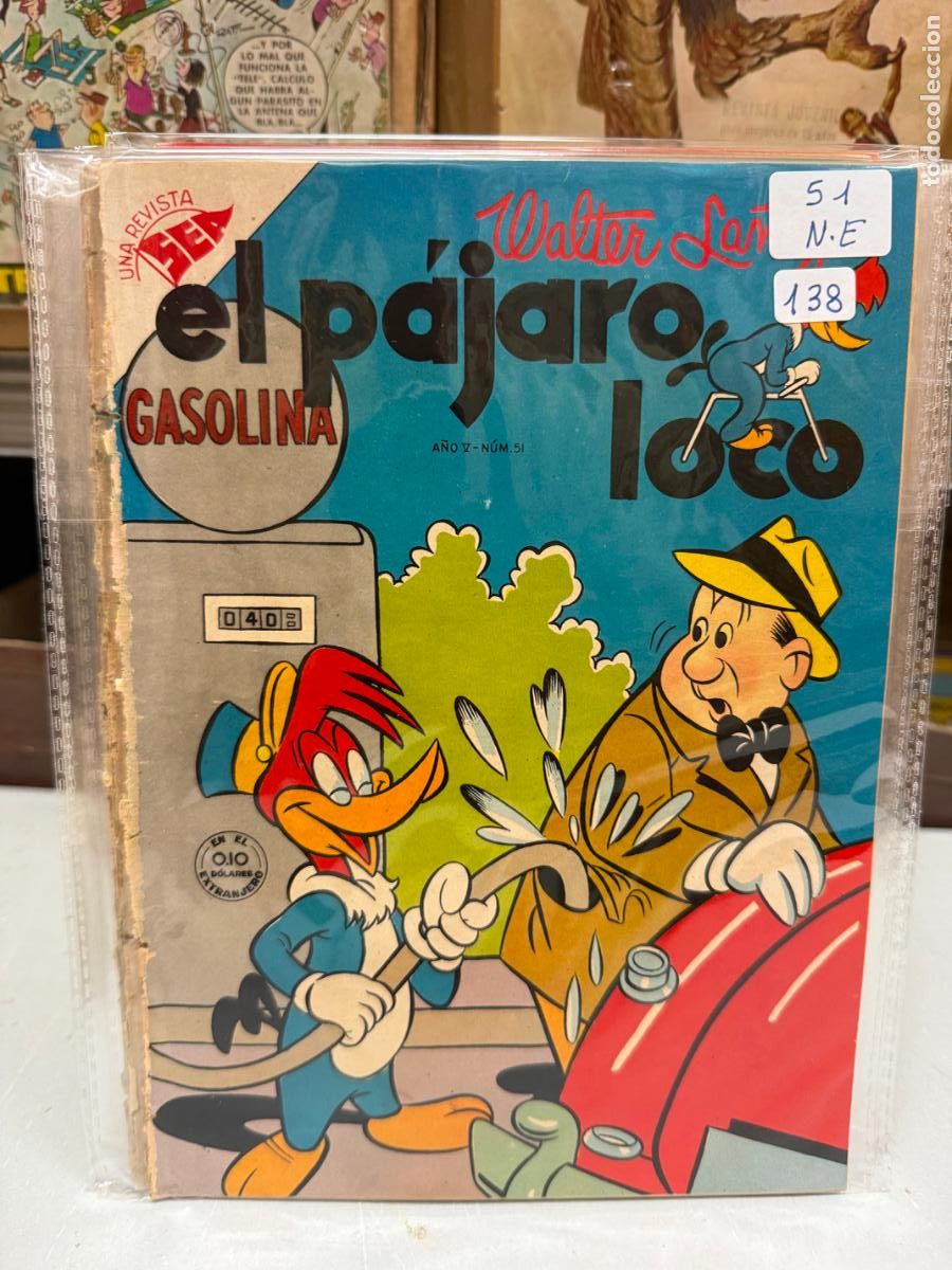 Tebeos: EL PAJARO LOCO EDITORIAL NOVARO NUMERO 51