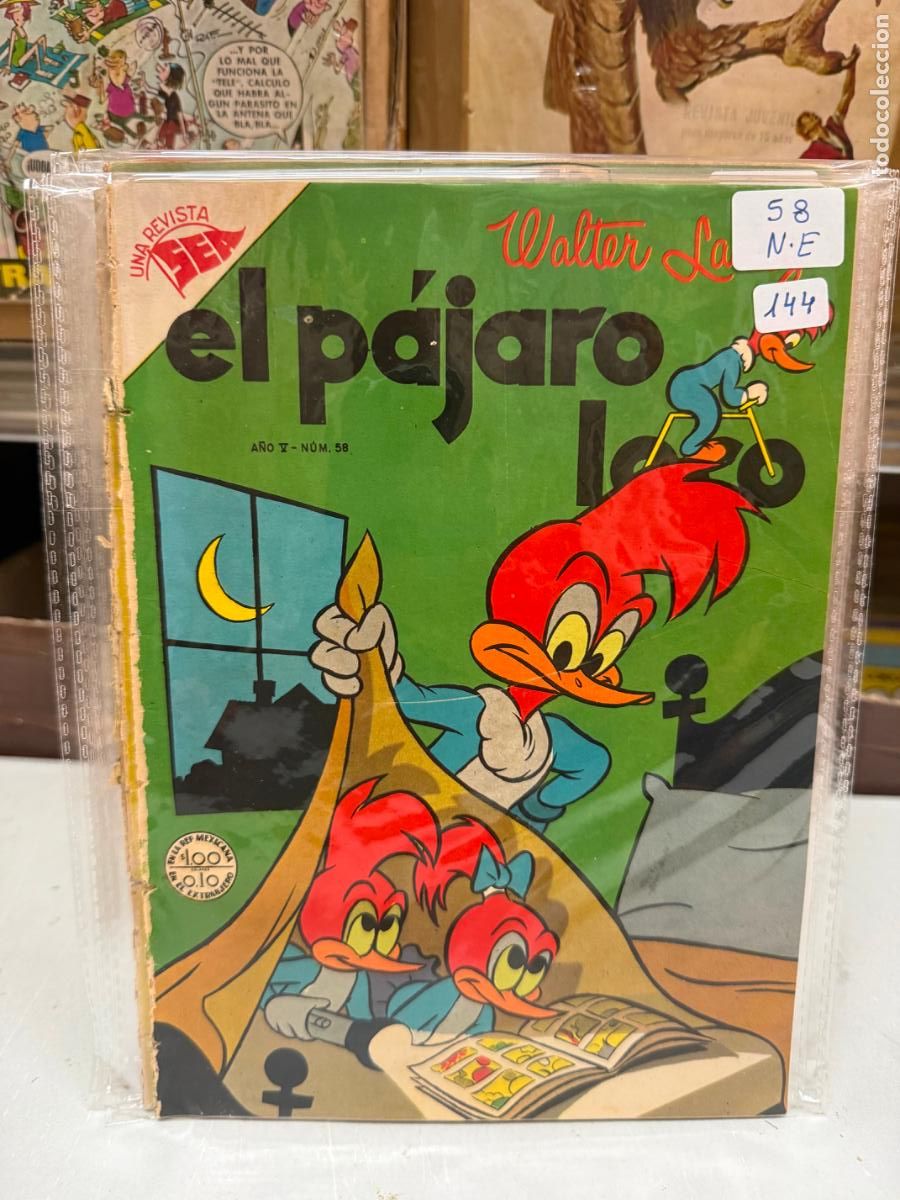 Tebeos: EL PAJARO LOCO EDITORIAL NOVARO NUMERO 58