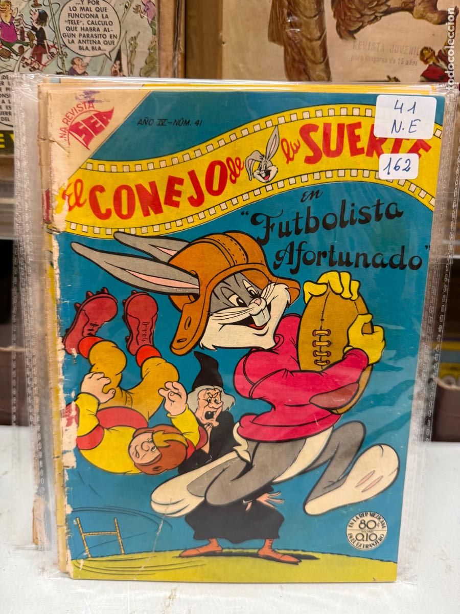 Tebeos: EL CONEJO DE LA SUERTE EDITORIAL NOVARO NUMERO 41