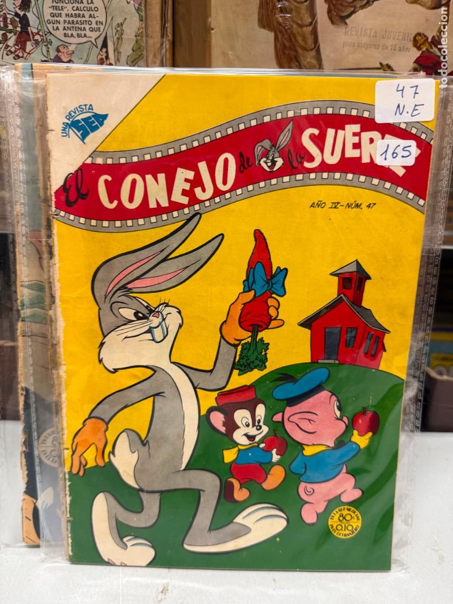 Tebeos: EL CONEJO DE LA SUERTE EDITORIAL NOVARO NUMERO 47