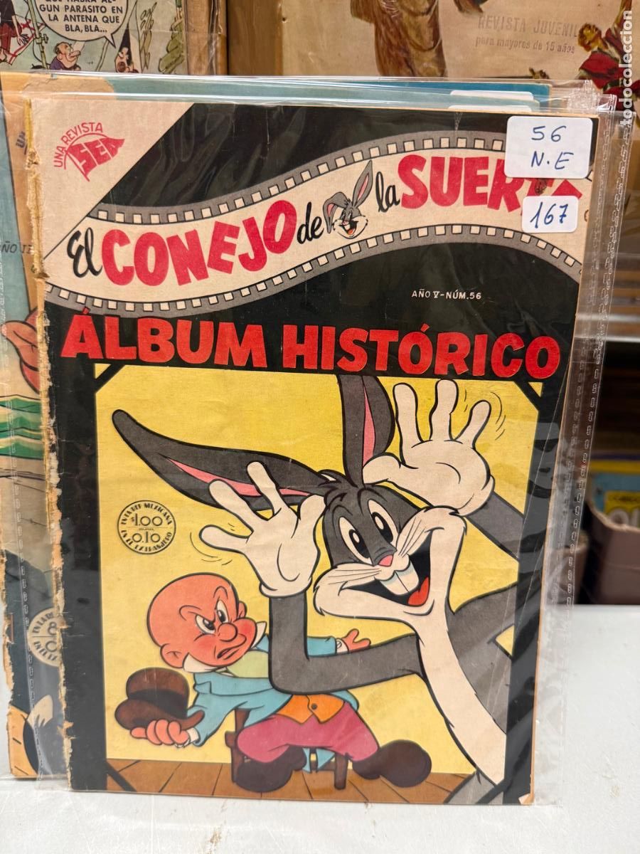Tebeos: EL CONEJO DE LA SUERTE EDITORIAL NOVARO NUMERO 56