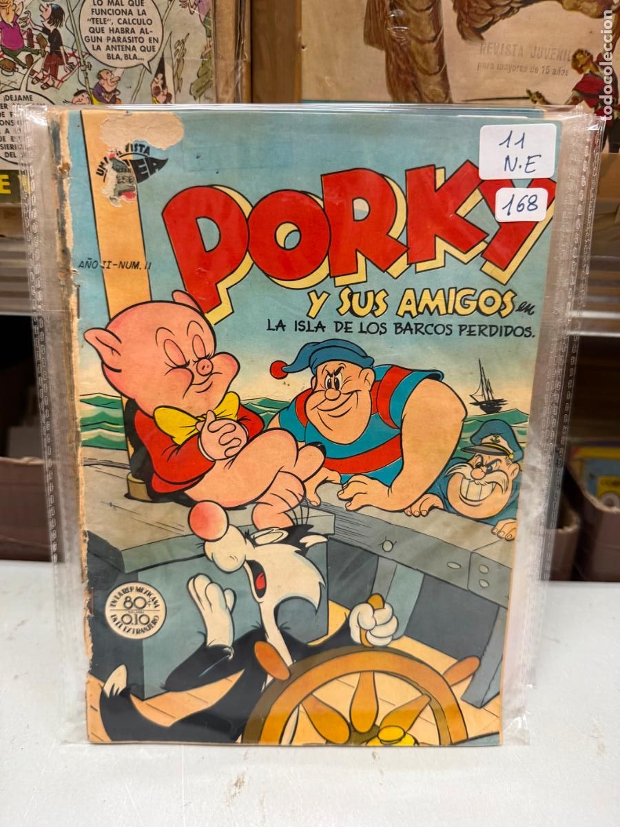 Tebeos: PORKY Y SUS AMIGOS EDITORIAL NOVARO NUMERO 11