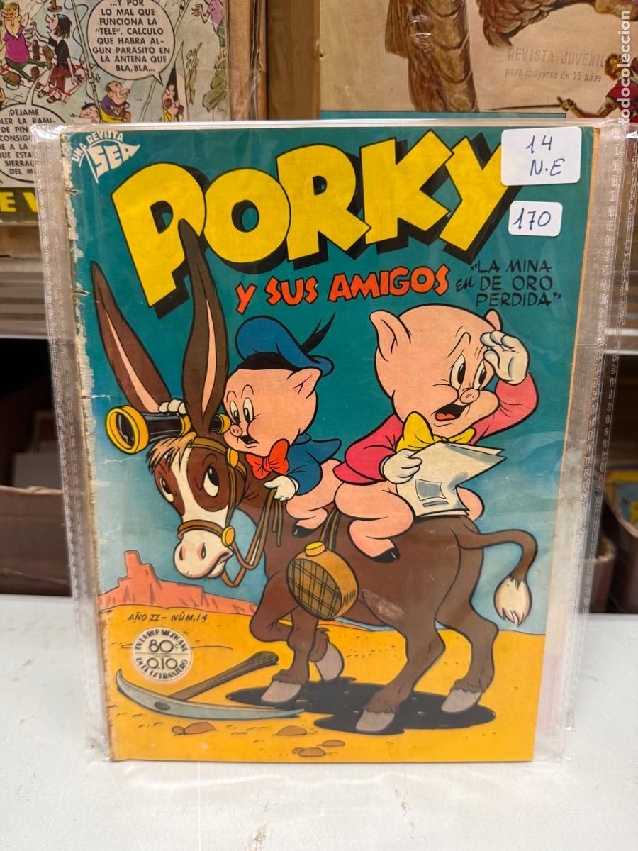 Tebeos: PORKY Y SUS AMIGOS EDITORIAL NOVARO NUMERO 14