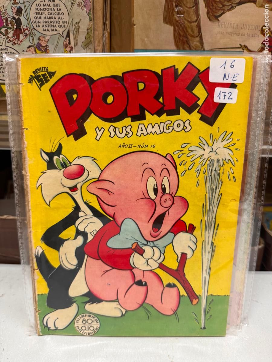 Tebeos: PORKY Y SUS AMIGOS EDITORIAL NOVARO NUMERO 16