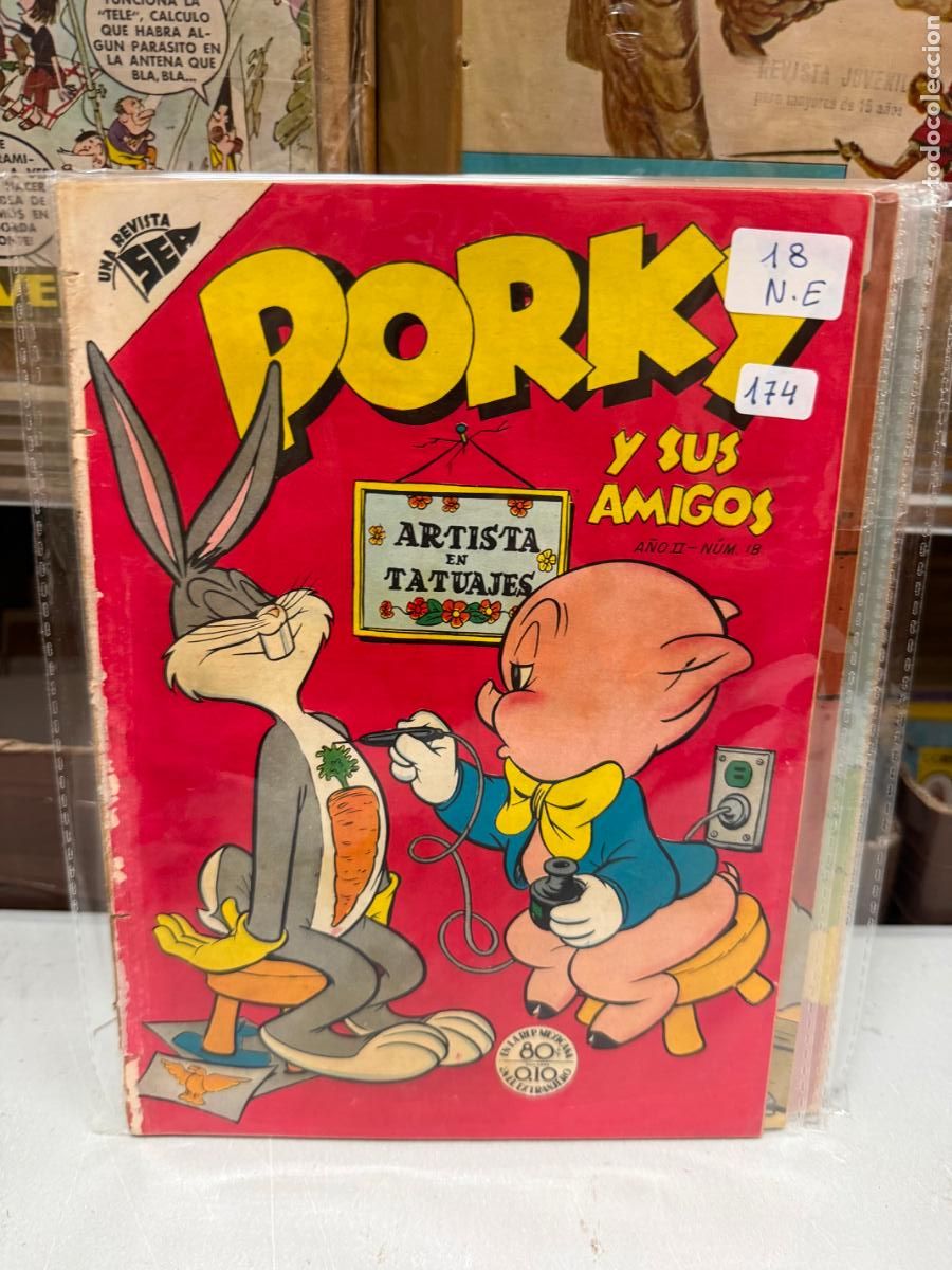 Tebeos: PORKY Y SUS AMIGOS EDITORIAL NOVARO NUMERO 18