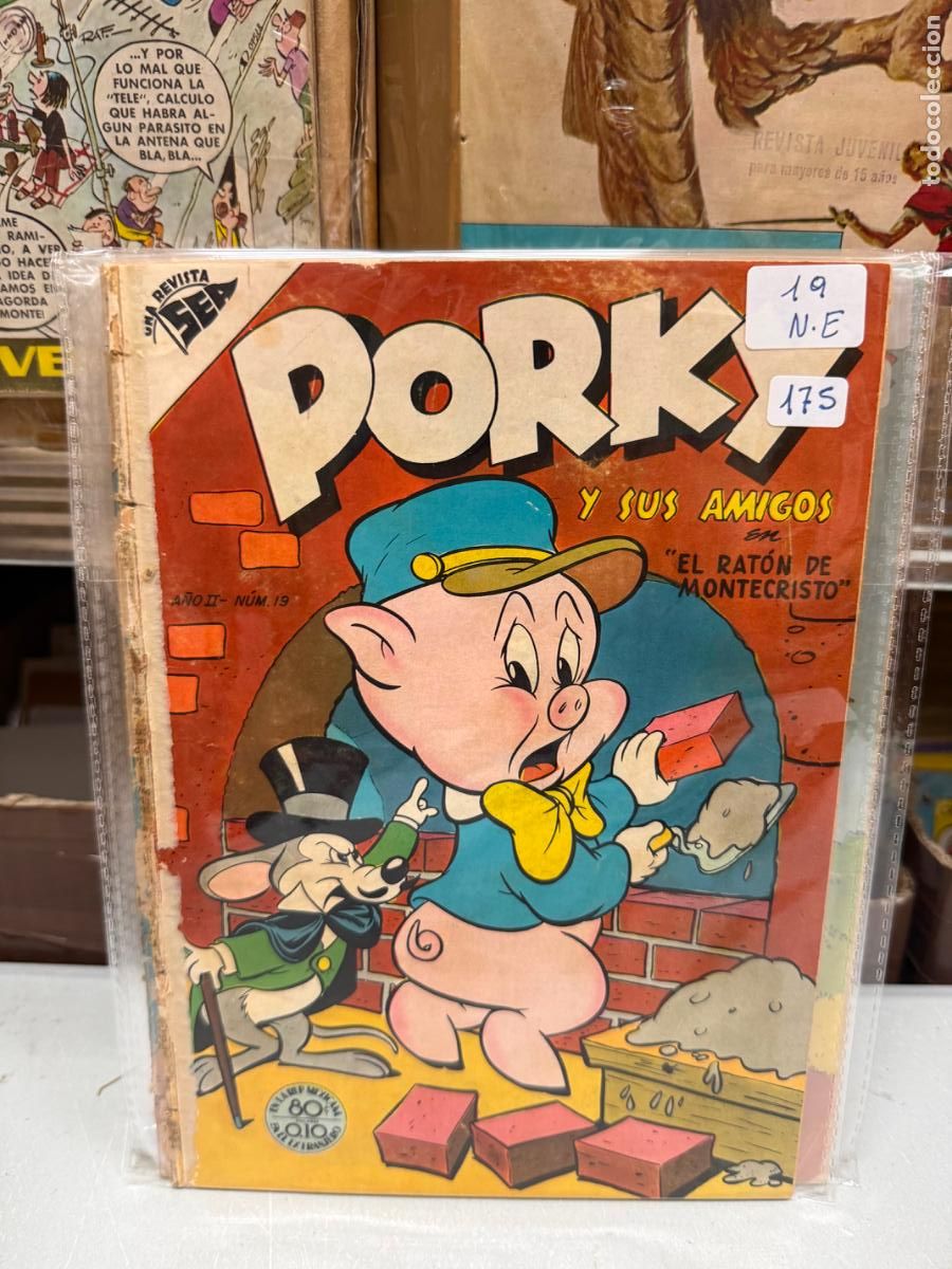 Tebeos: PORKY Y SUS AMIGOS EDITORIAL NOVARO NUMERO 19