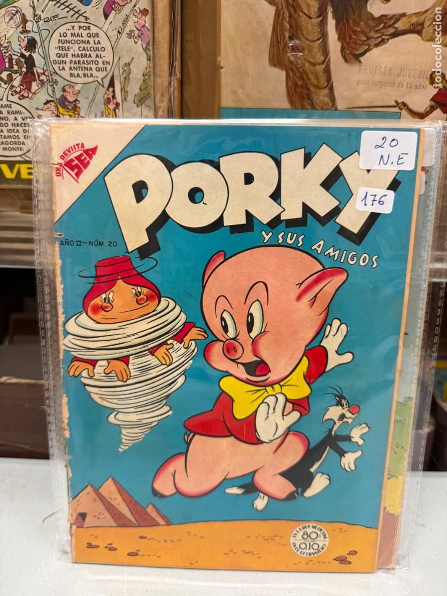 Tebeos: PORKY Y SUS AMIGOS EDITORIAL NOVARO NUMERO 20