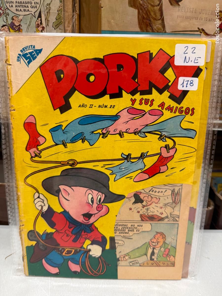 Tebeos: PORKY Y SUS AMIGOS EDITORIAL NOVARO NUMERO 22