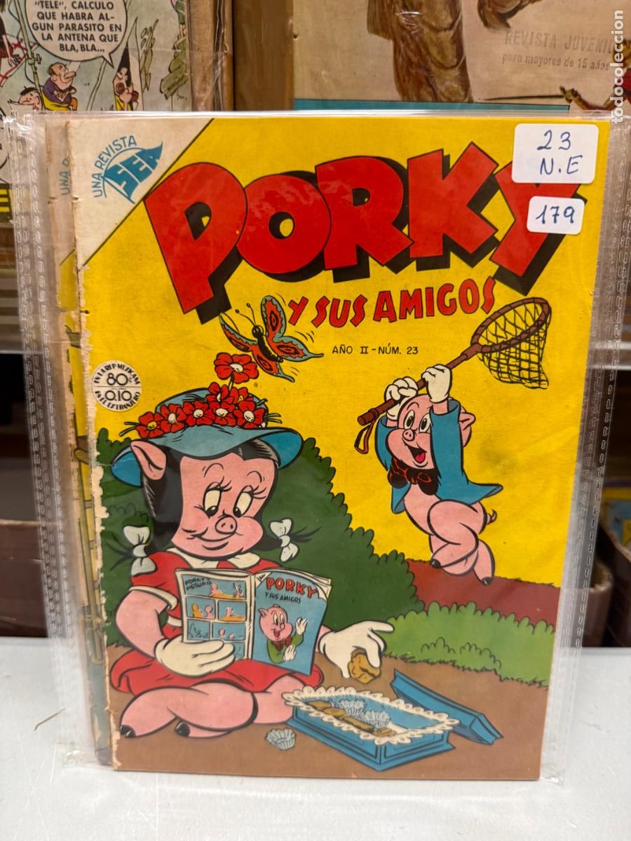 Tebeos: PORKY Y SUS AMIGOS EDITORIAL NOVARO NUMERO 23