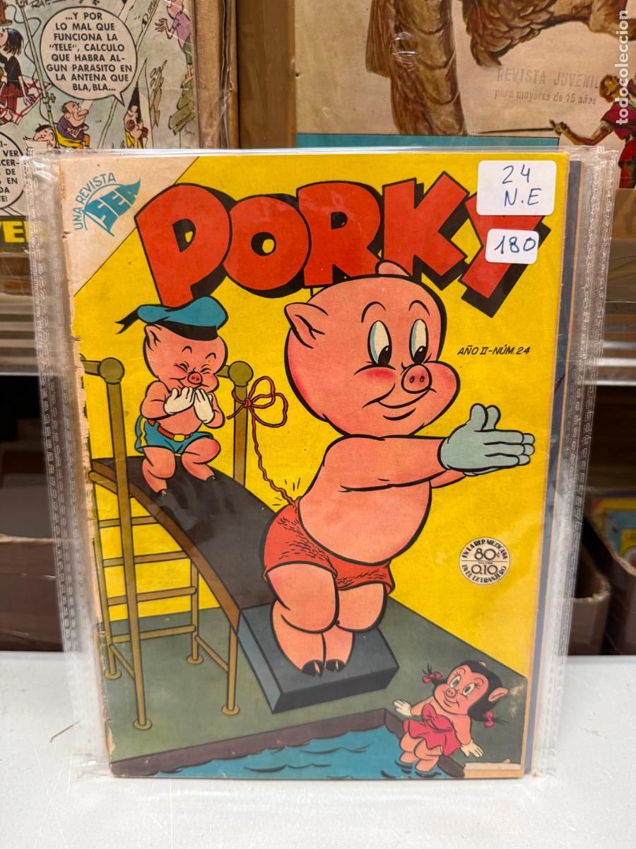 Tebeos: PORKY Y SUS AMIGOS EDITORIAL NOVARO NUMERO 24
