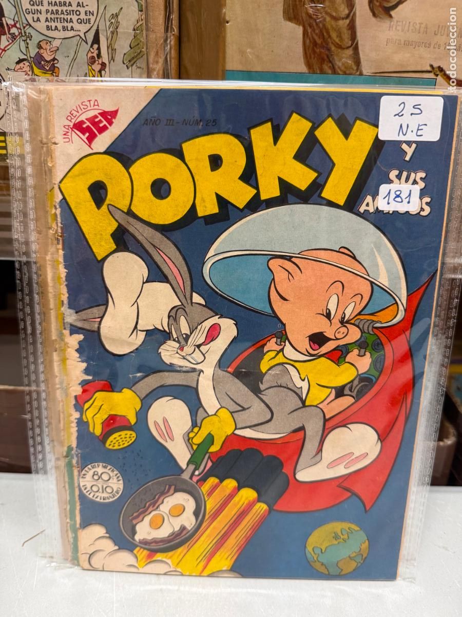 Tebeos: PORKY Y SUS AMIGOS EDITORIAL NOVARO NUMERO 25