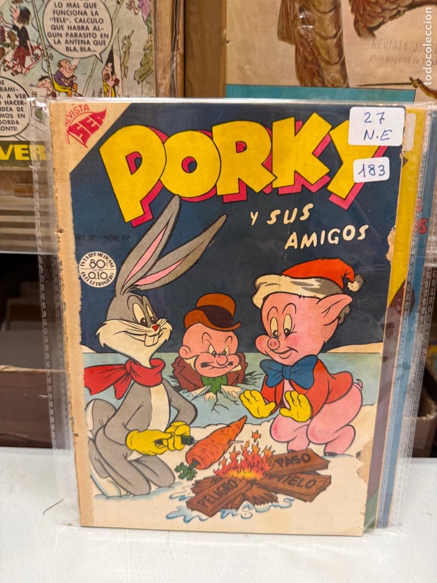 Tebeos: PORKY Y SUS AMIGOS EDITORIAL NOVARO NUMERO 27