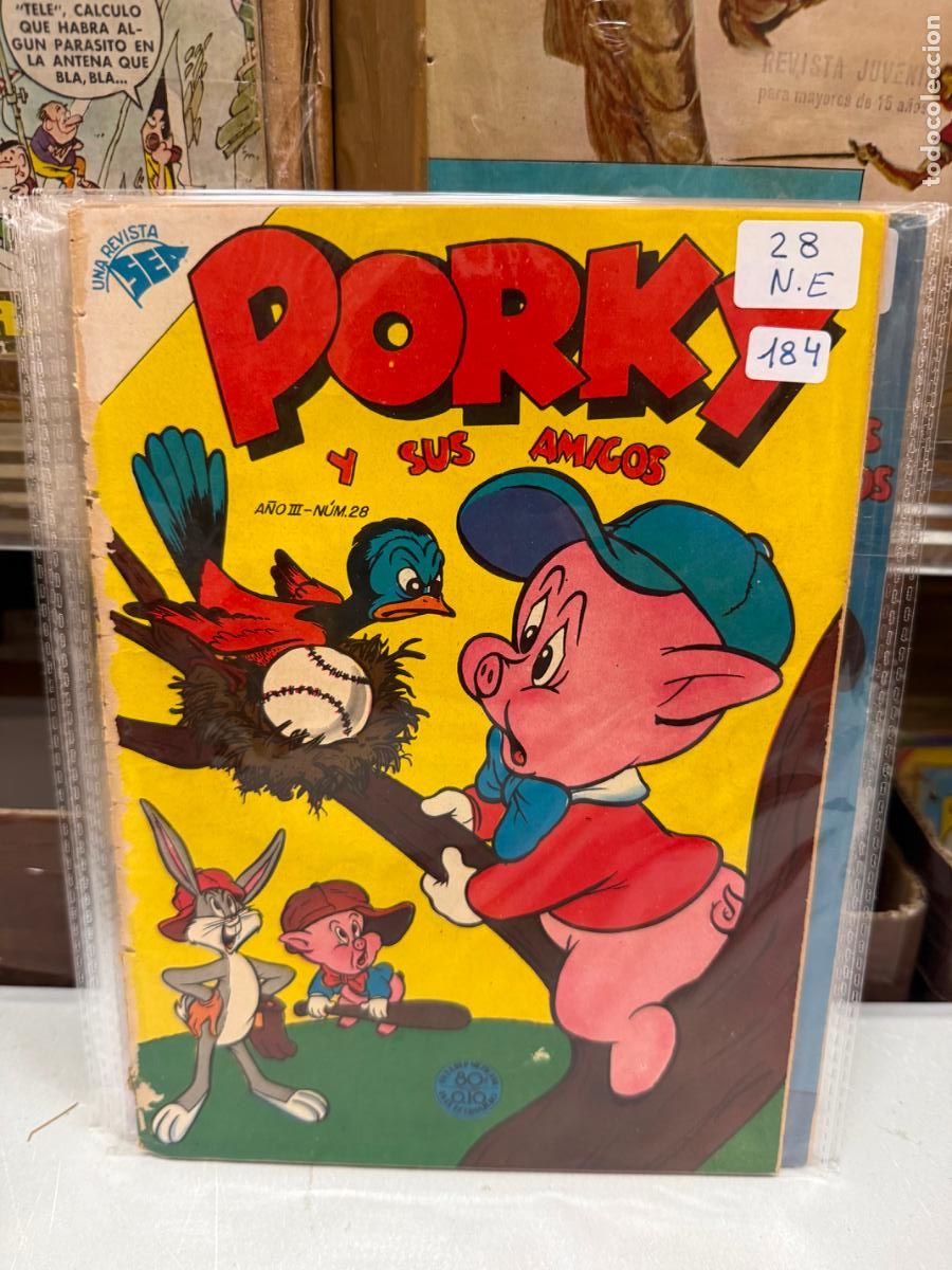 Tebeos: PORKY Y SUS AMIGOS EDITORIAL NOVARO NUMERO 28