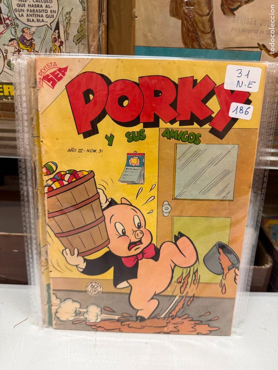 Tebeos: PORKY Y SUS AMIGOS EDITORIAL NOVARO NUMERO 31
