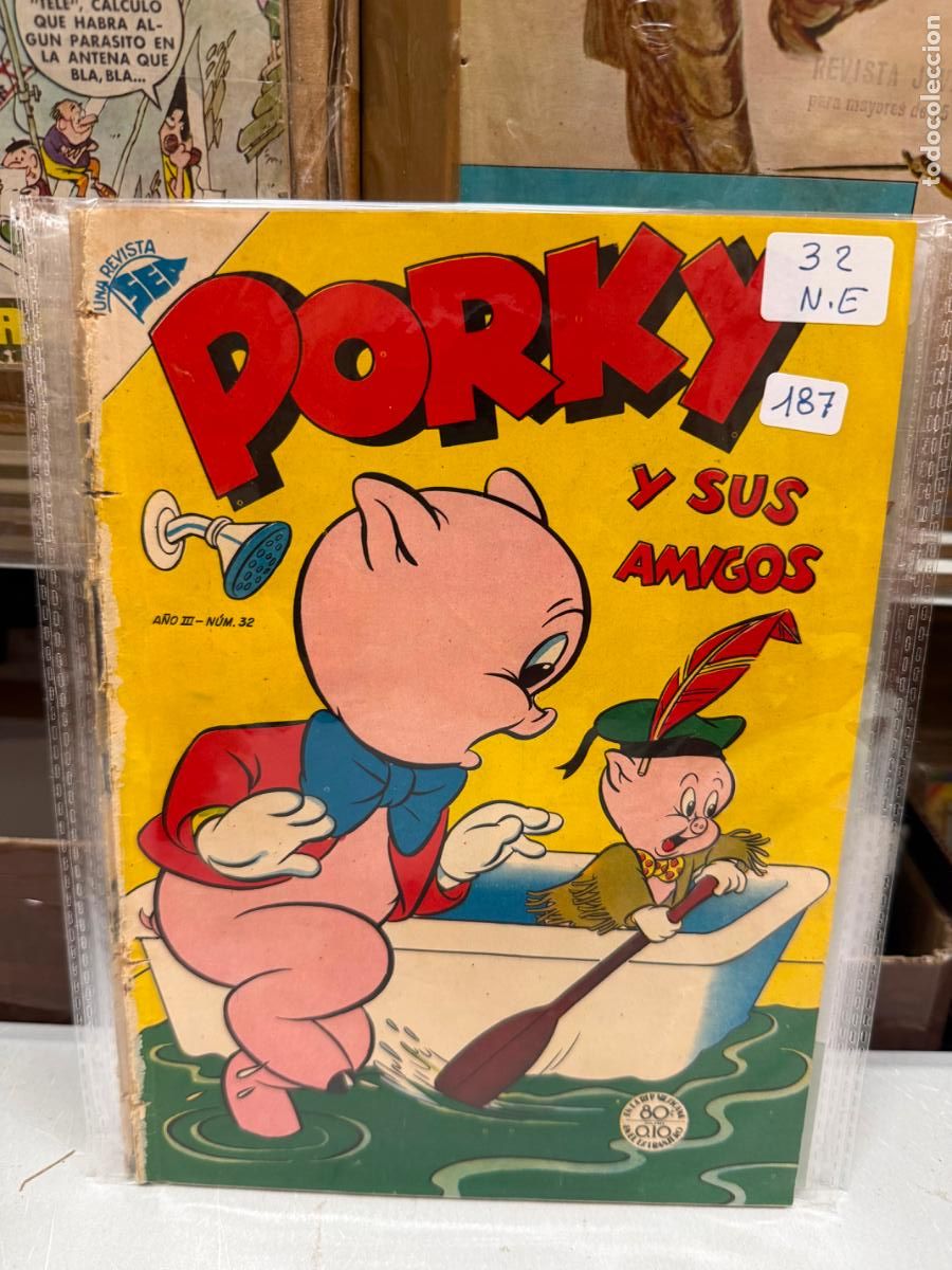 Tebeos: PORKY Y SUS AMIGOS EDITORIAL NOVARO NUMERO 32