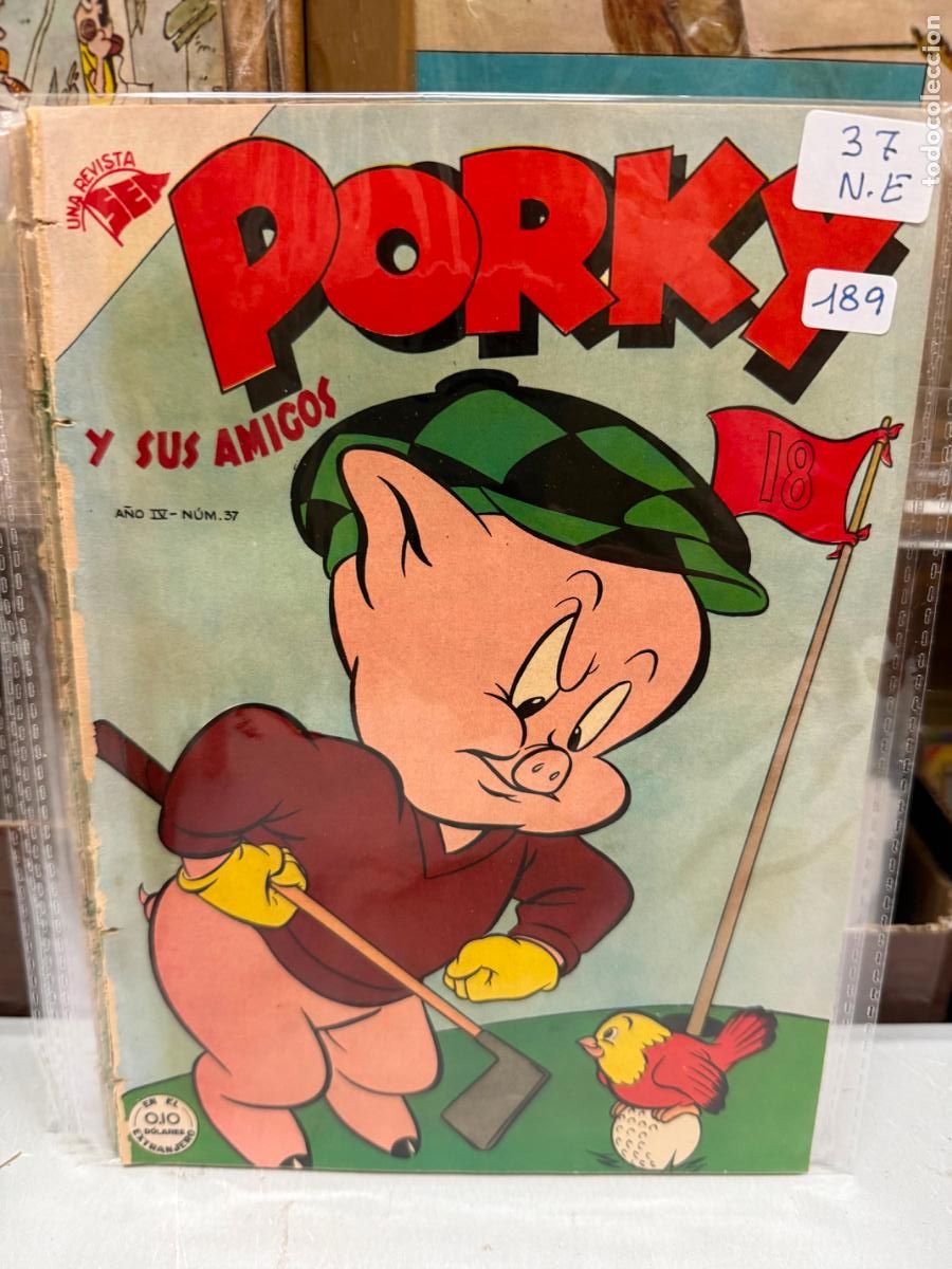 Tebeos: PORKY Y SUS AMIGOS EDITORIAL NOVARO NUMERO 37