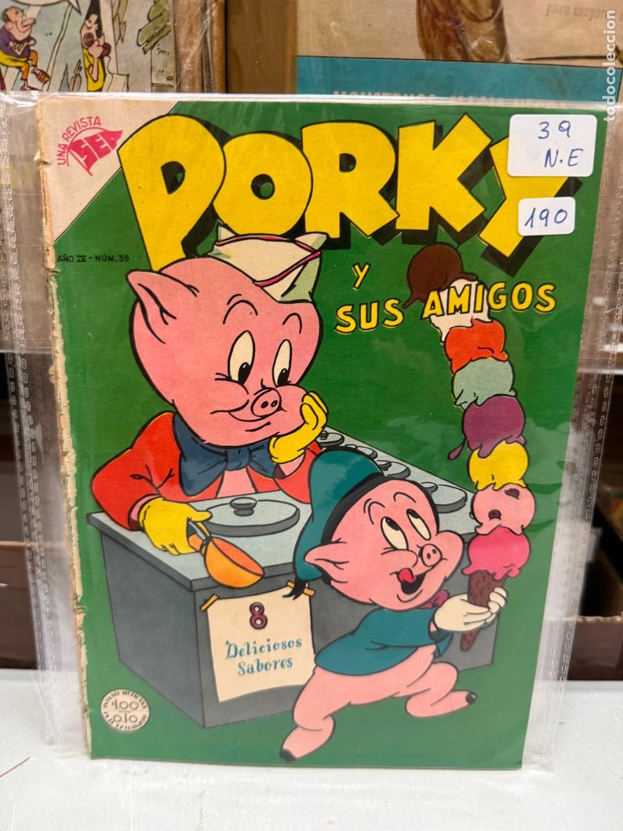 Tebeos: PORKY Y SUS AMIGOS EDITORIAL NOVARO NUMERO 39