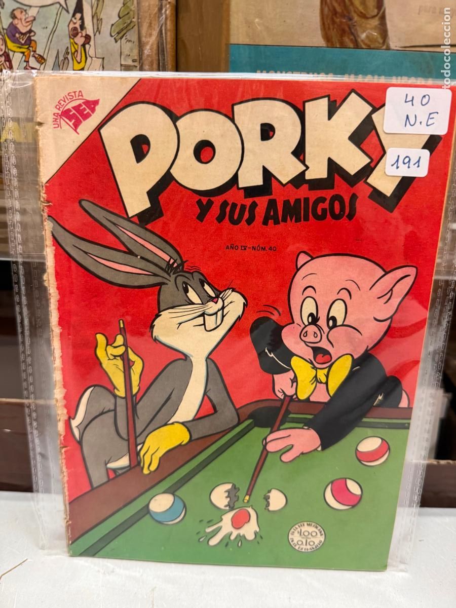 Tebeos: PORKY Y SUS AMIGOS EDITORIAL NOVARO NUMERO 40