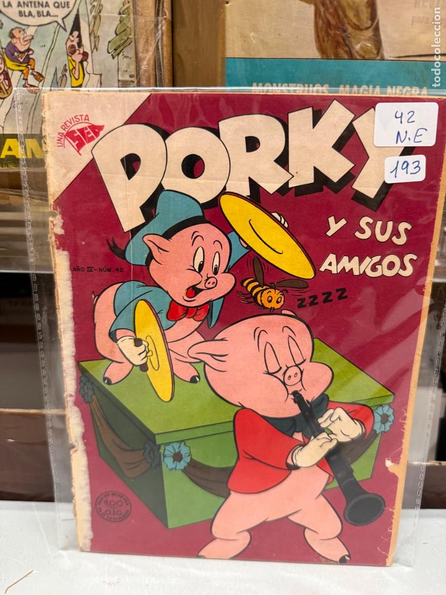 Tebeos: PORKY Y SUS AMIGOS EDITORIAL NOVARO NUMERO 42