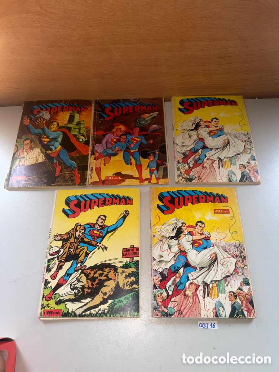 Tebeos: Lote de c&oacute;mic superman novaro - Foto 1