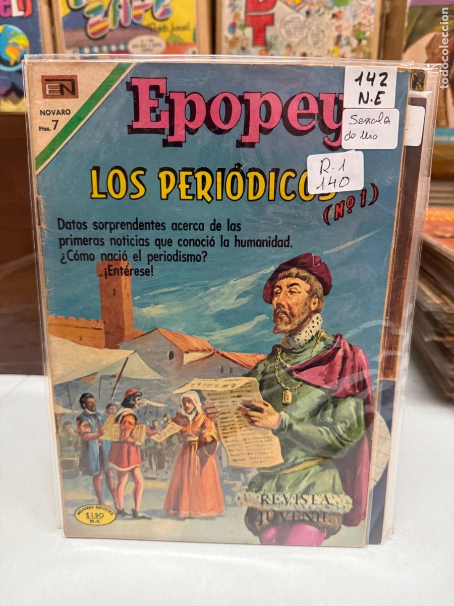 Tebeos: EPOPEYA EDITORIAL NOVARO NUMERO 142