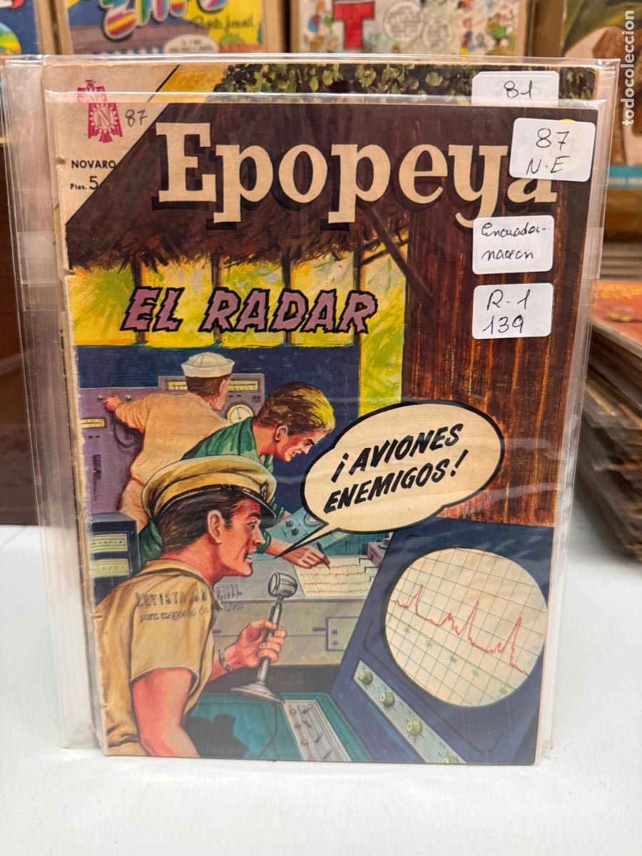 Tebeos: EPOPEYA EDITORIAL NOVARO NUMERO 87