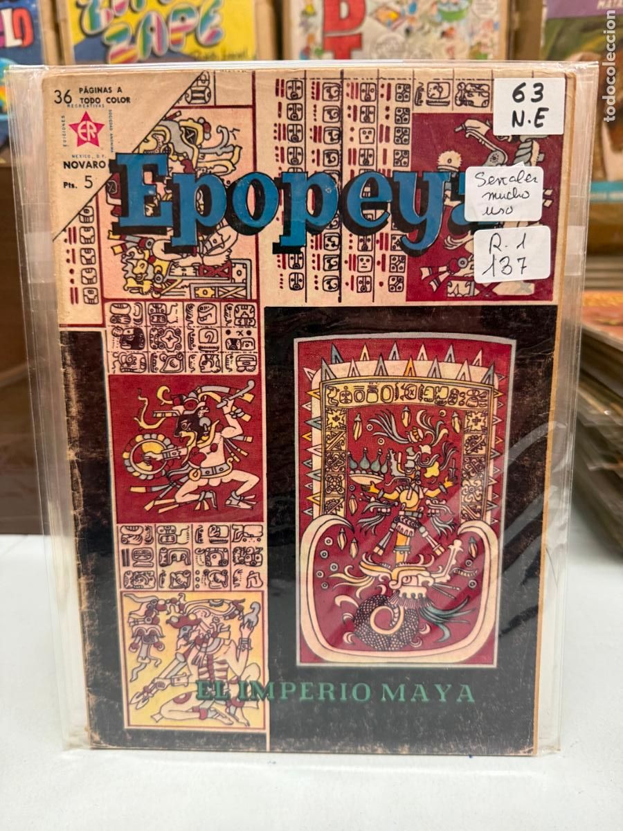Tebeos: EPOPEYA EDITORIAL NOVARO NUMERO 63