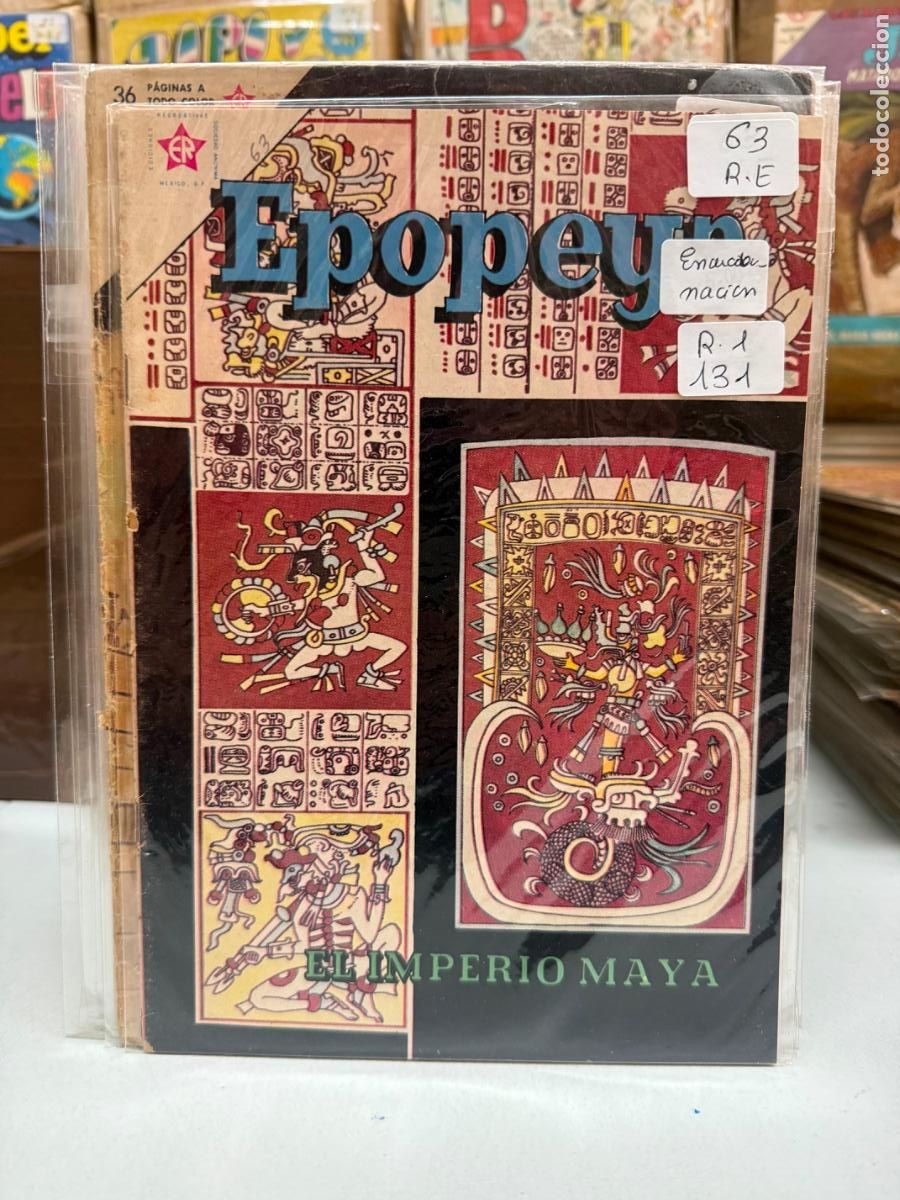 Tebeos: EPOPEYA EDITORIAL NOVARO NUMERO 63